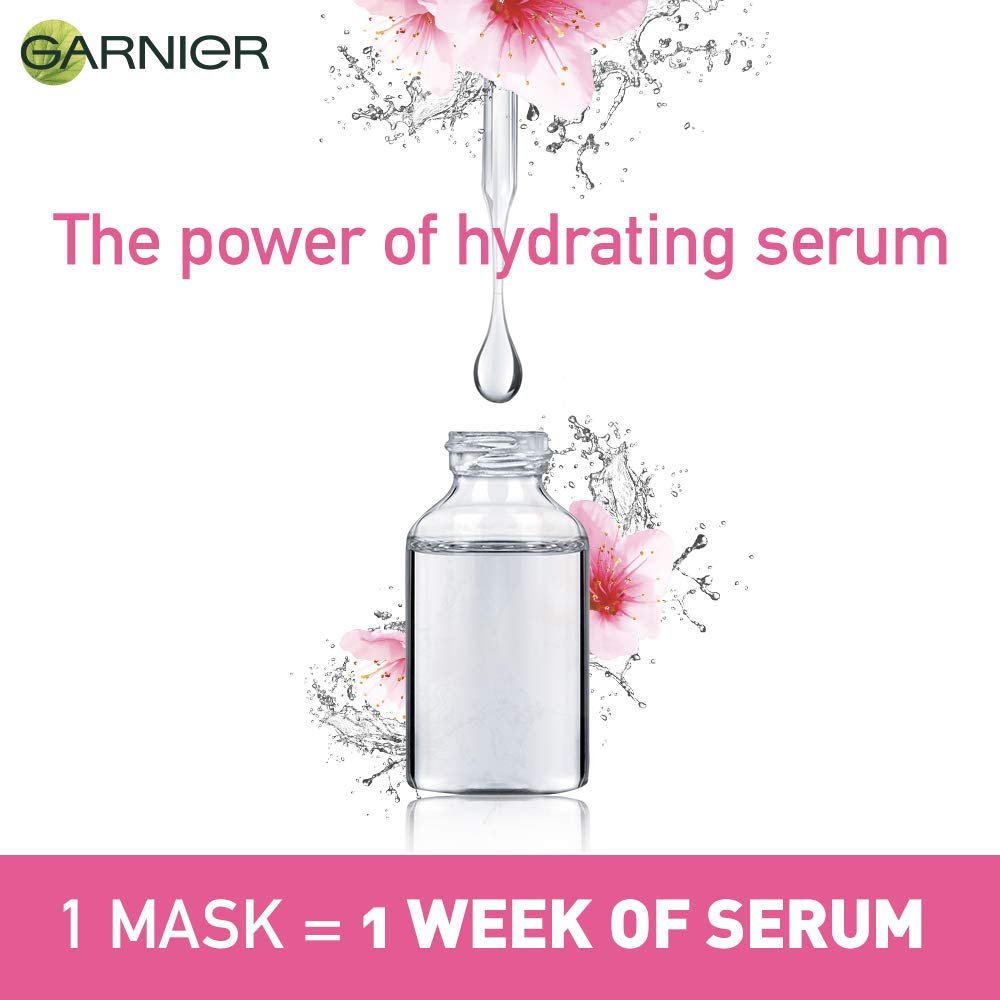 Garnier Sakura White Serum Sheet Mask